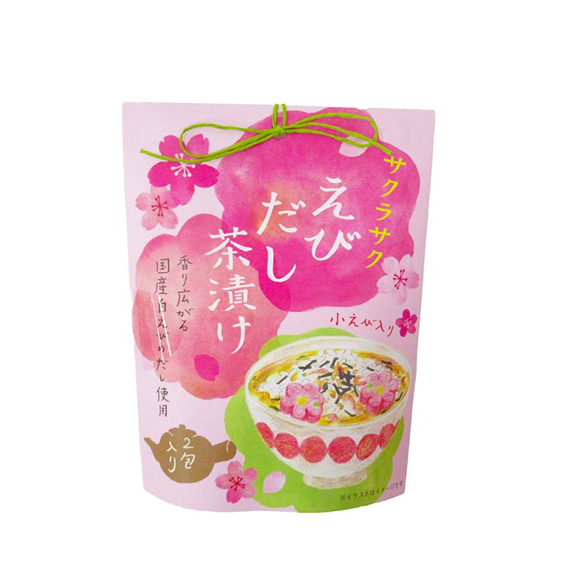 サクラサク えびだし茶漬け 2包入り